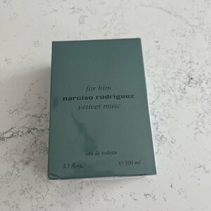 NWT Narciso Rodriguez Vetiver Musc Eau de Toilette for Him